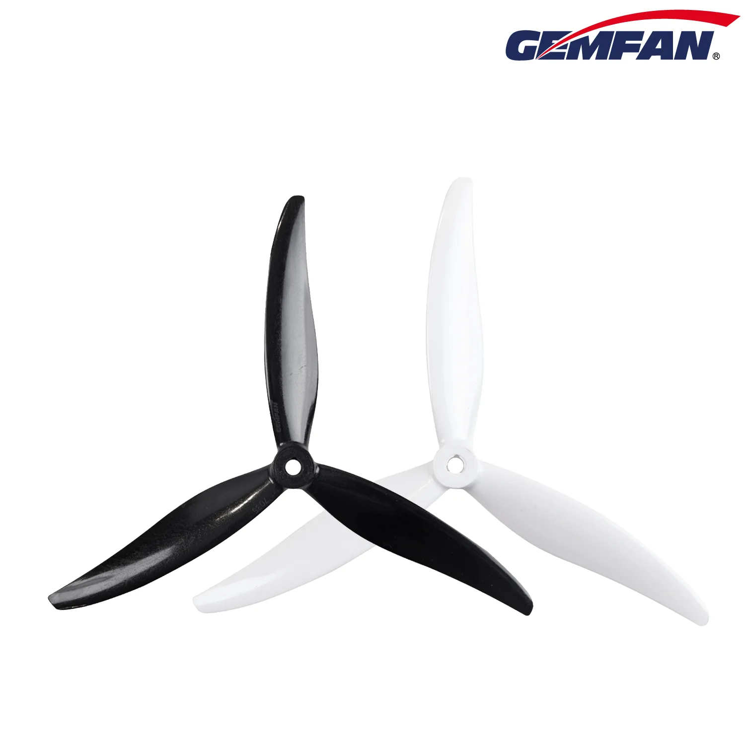 Śmigła Gemfan Hurricane 7035-3 dwie pary CW i CCW