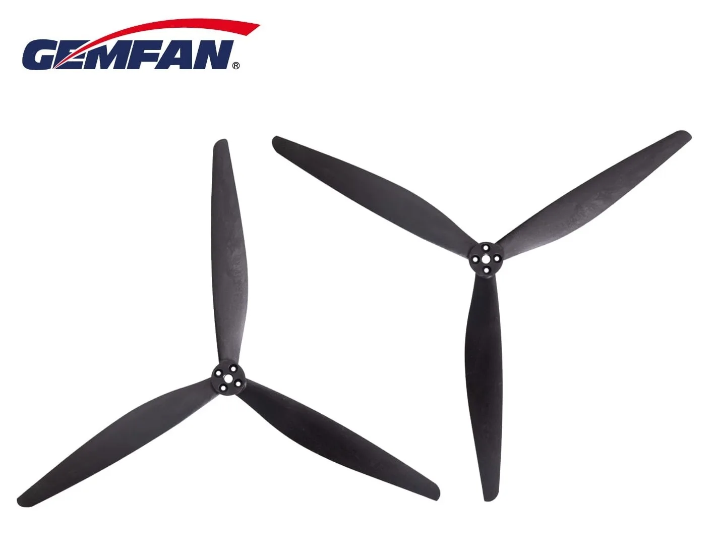 Śmigła Gemfan X CLASS 1308-3 Carbon Nylon Black 1CW + 1CCW