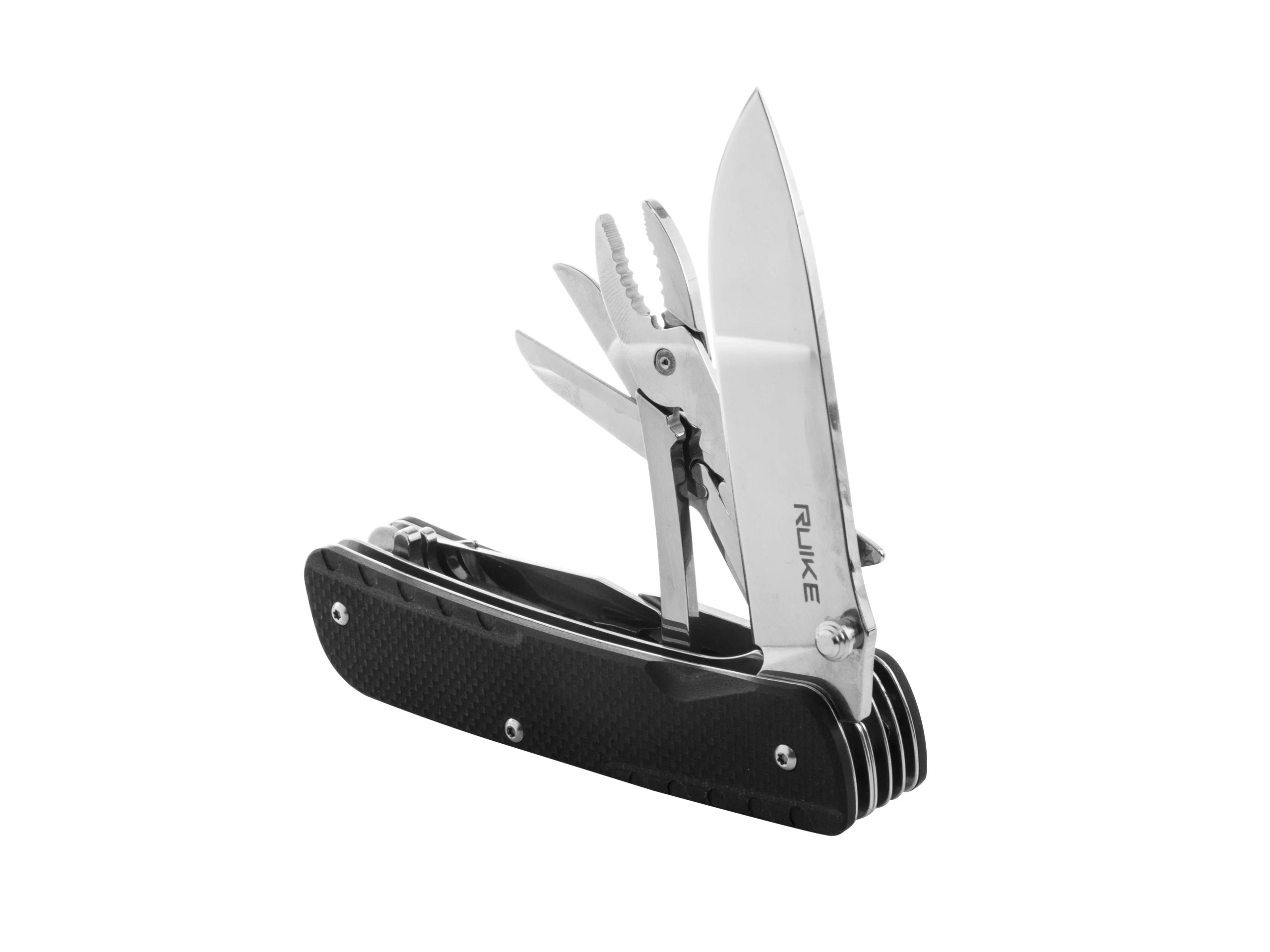 Scyzoryk Ruike LD41-B wielofunkcyjny, dł.199mm,  czarny (LD41-B) - widok 5