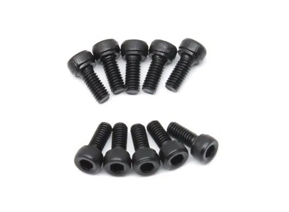 Śruba Socket M2x5 - 10 szt - pod klucz imbusowy - moletowana główka