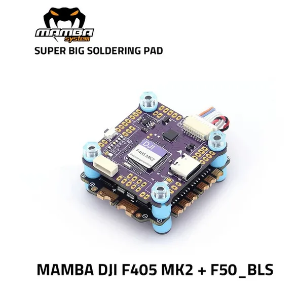 Stack Diatone MAMBA Basic FC F405 DJI MK2 ESC 50A 6S 8bit