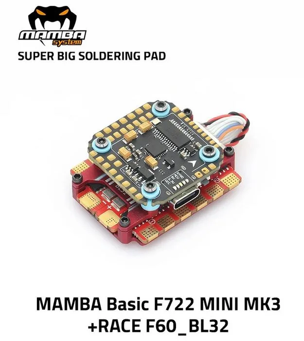 Stack Diatone Mamba Race F722 Mini MK3 60A
