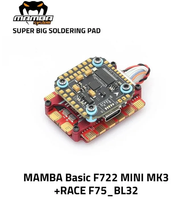 Stack Diatone Mamba Race F722 Mini MK3 75A