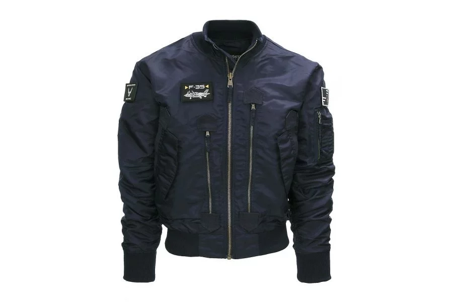 Kurtka lotnicza F-35 Fostex Garments - granat rozmiar M