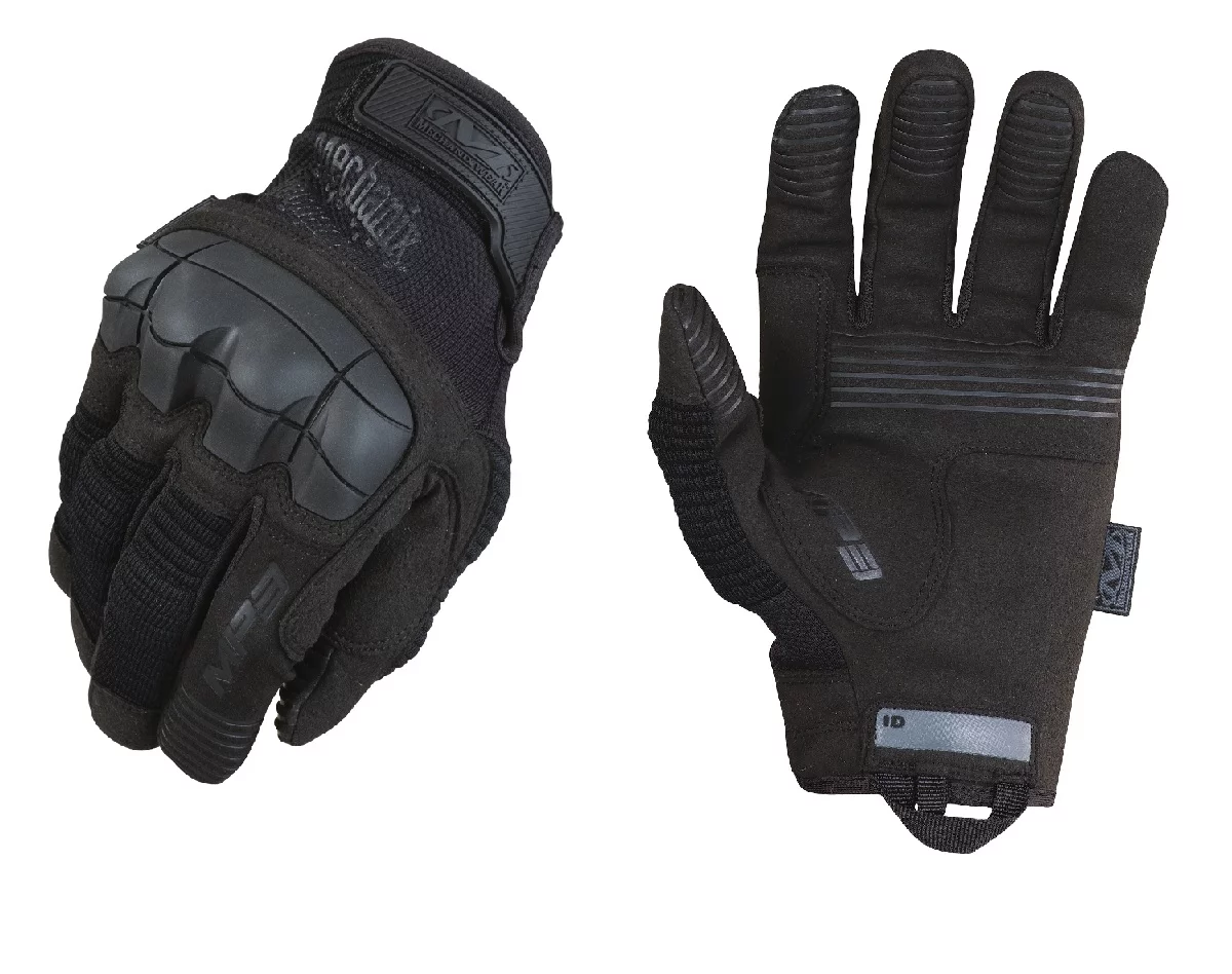 Rękawice taktyczne Mechanix Wear M-Pact 3 Glove Covert, czarne - widok 2