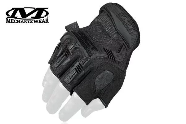 Rękawice taktyczne Mechanix Wear M-Pact Fingerless, czarne (MFL-55) - widok 3