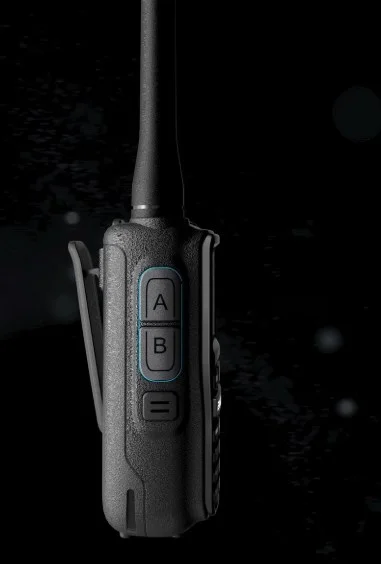 Radiotelefon krótkofalówka Baofeng UV-5R EU MINI USB-C VHF UHF Zielona - widok 3