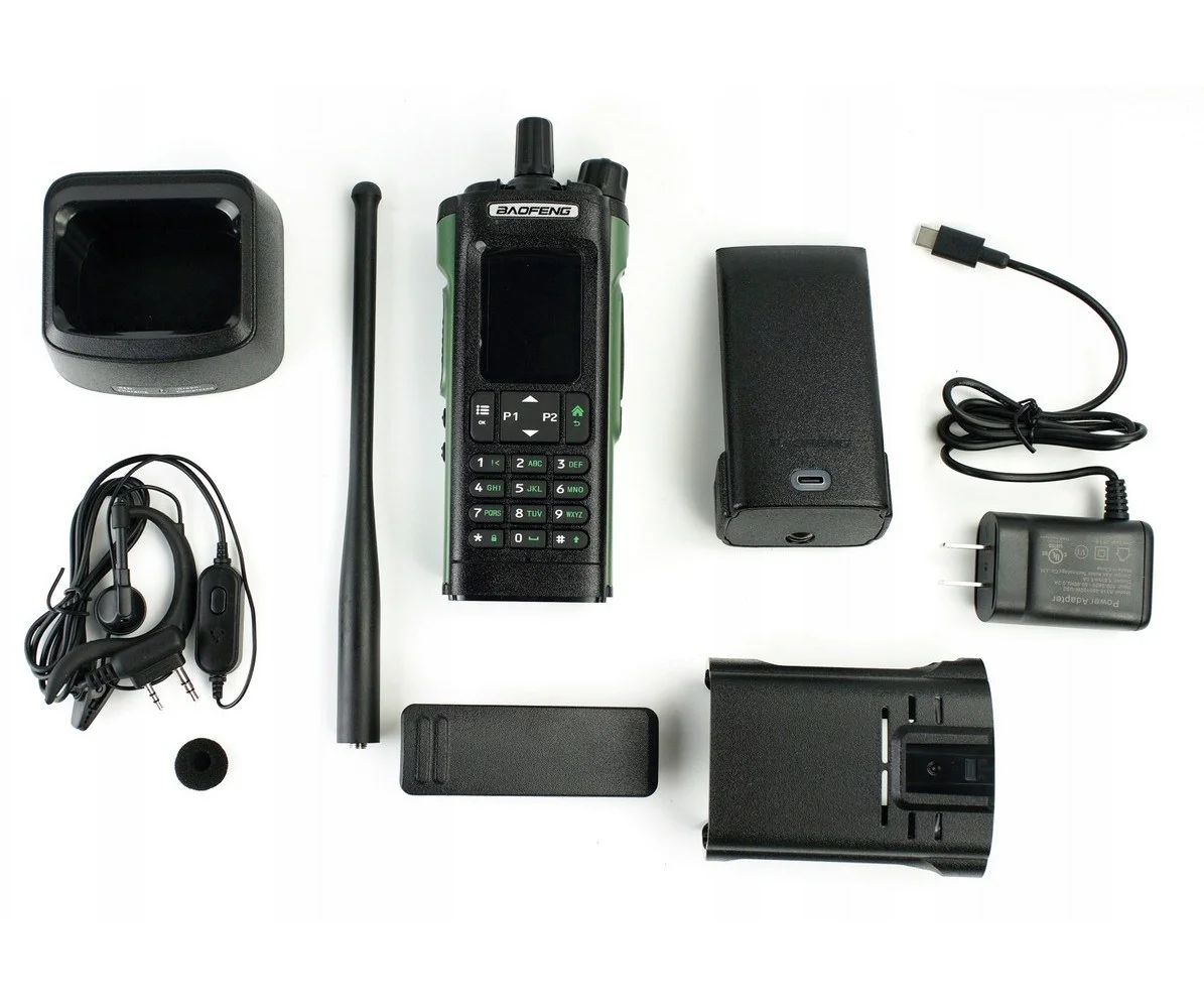Radiotelefon krótkofalówka Baofeng DM-32E HTQ DMR+ PASMO LOTNICZE - widok 2