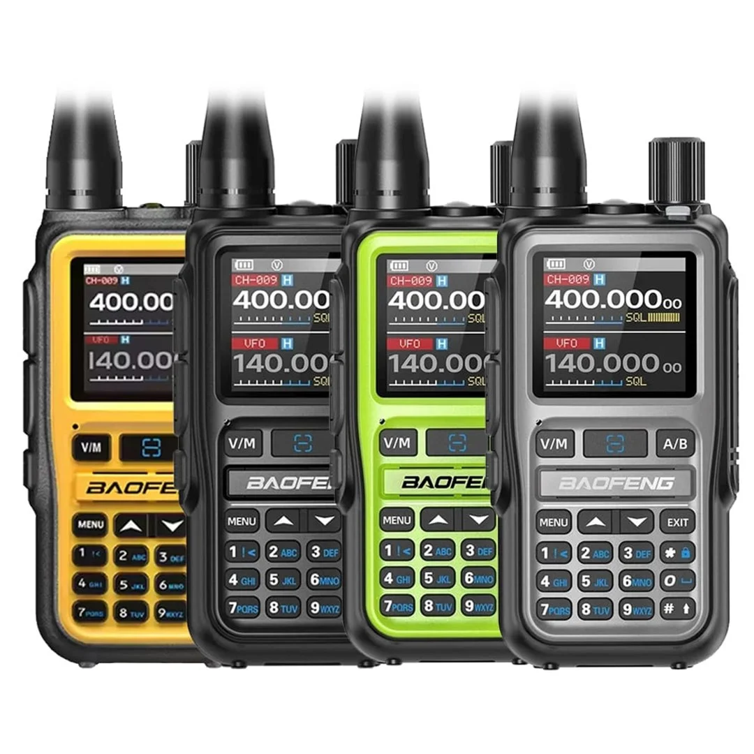 Radiotelefon krótkofalówka Baofeng UV-5R EU MINI USB-C VHF UHF Szara - widok 4