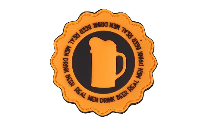 Naszywka 3D - Real Men Drink Beer - 444130-7311 - 101 Inc.