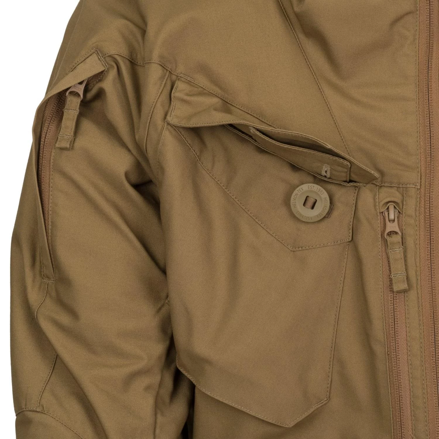 Kurtka HELIKON Anorak PILGRIM DuraCanvas czarna (KU-PGM-DC-01) HELIKON-TEX - widok 6