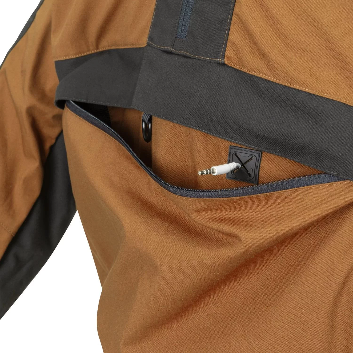 Kurtka HELIKON Anorak WOODSMAN DuraCanvas Coy/AshGrey (KU-WDN-DC-1185A) HELIKON-TEX - widok 5
