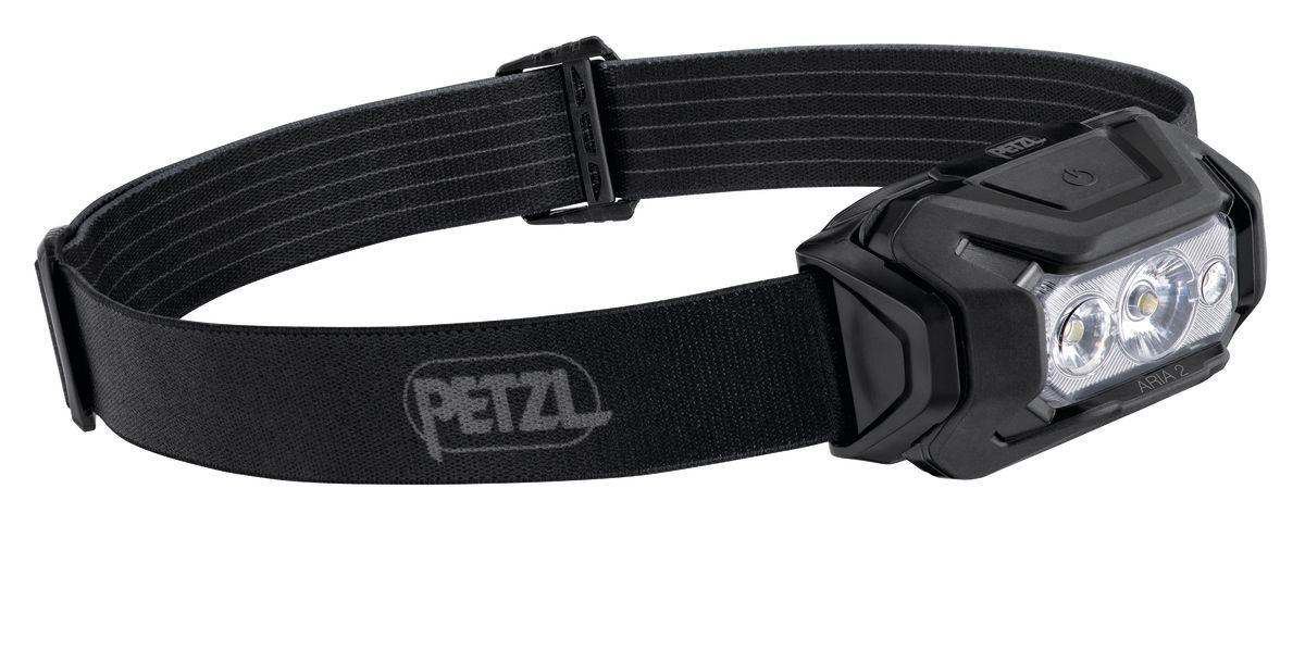 Latarka czołowa Aria 2 RGB (różne kolory) Czarny