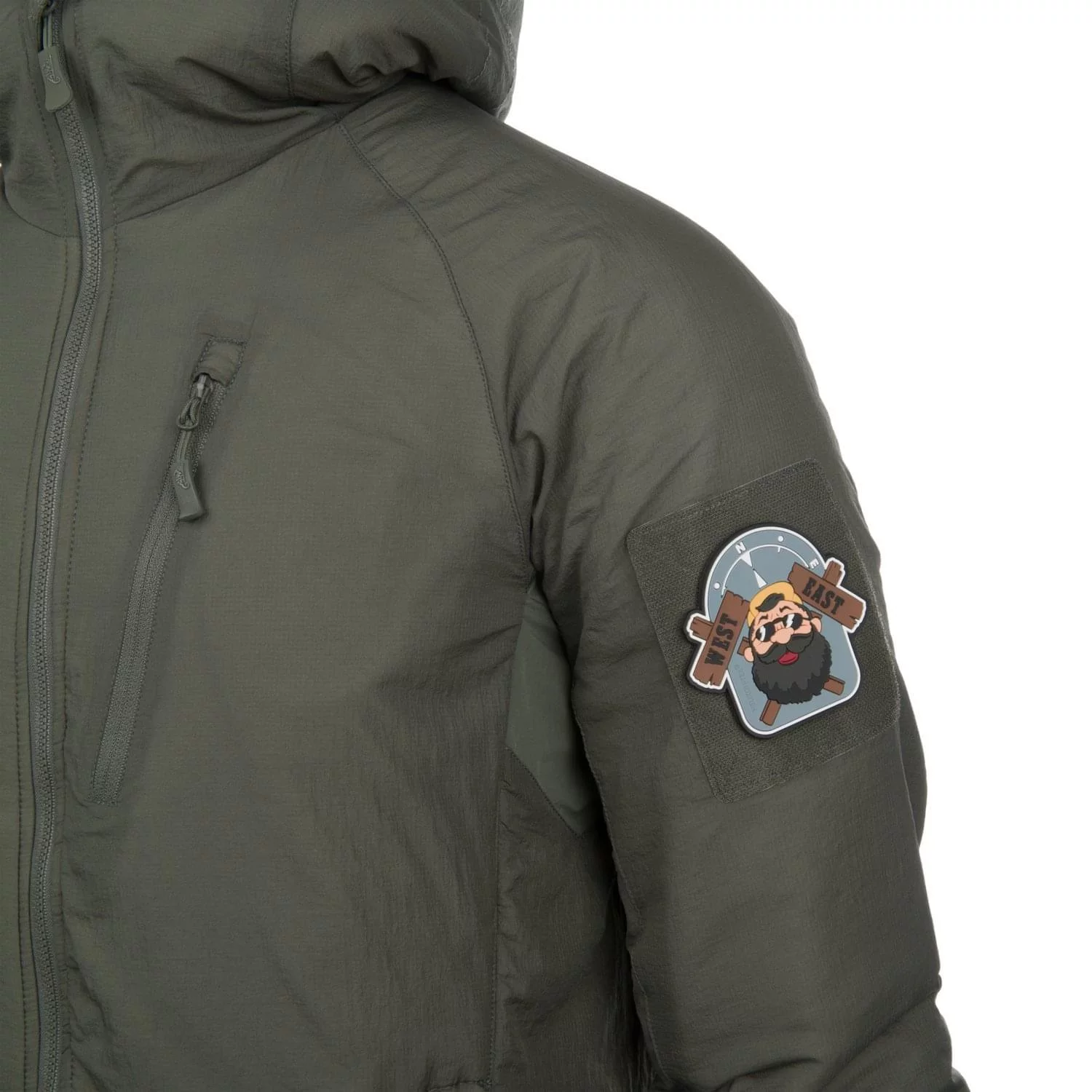 Kurtka Helikon WOLFHOUND Hoodie - Climashield Apex 67g - Coyote (KU-WLH-NL-11) HELIKON-TEX - widok 4