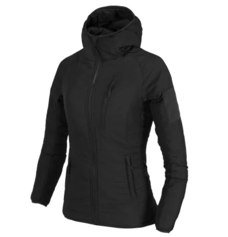 Kurtka Helikon damska WOLFHOUND Hoodie czarna (KU-WWH-NL-01) HELIKON-TEX - widok 2