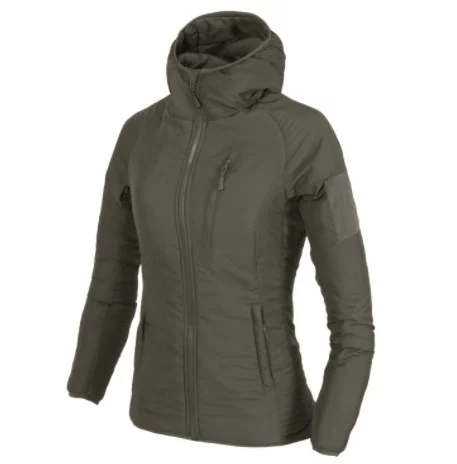 Kurtka Helikon damska WOLFHOUND Hoodie Taiga Green (KU-WWH-NL-09) HELIKON-TEX - widok 2