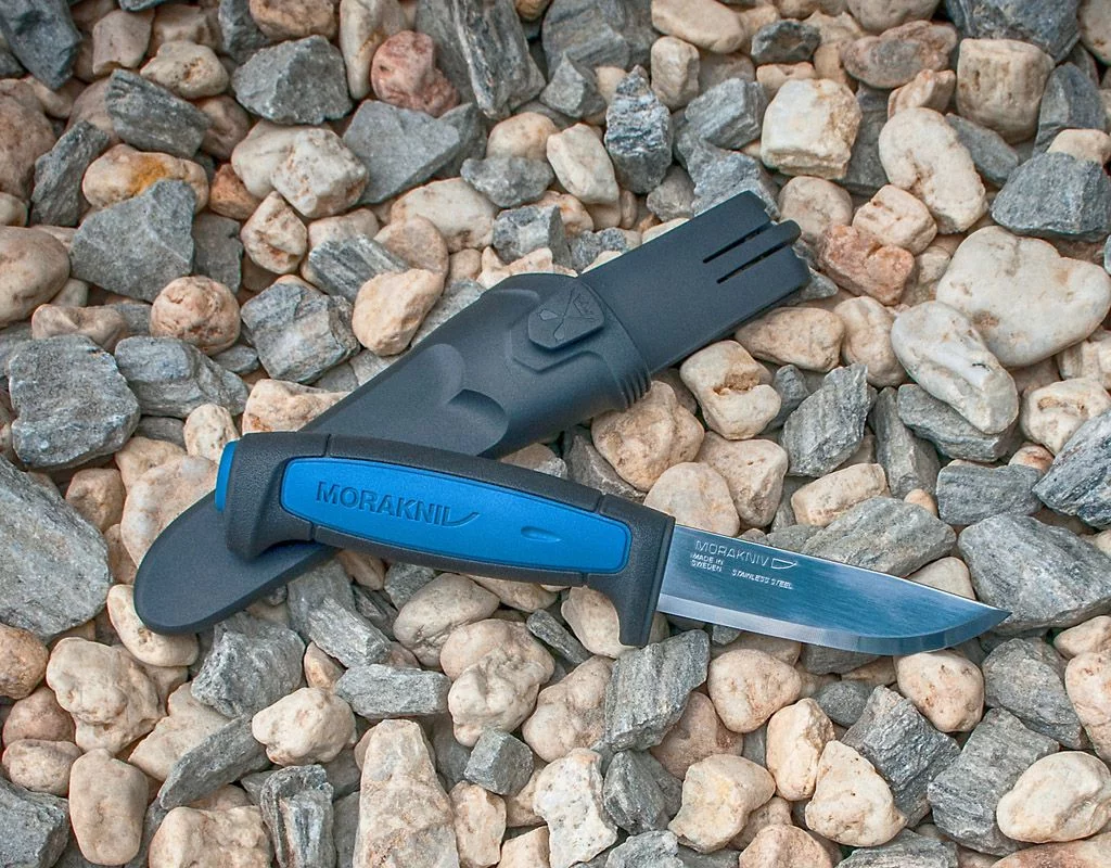 Nóż Morakniv PRO S - Stainless Steel - Blue (ID 12242) (NZ-PRS-SS-65) - widok 3