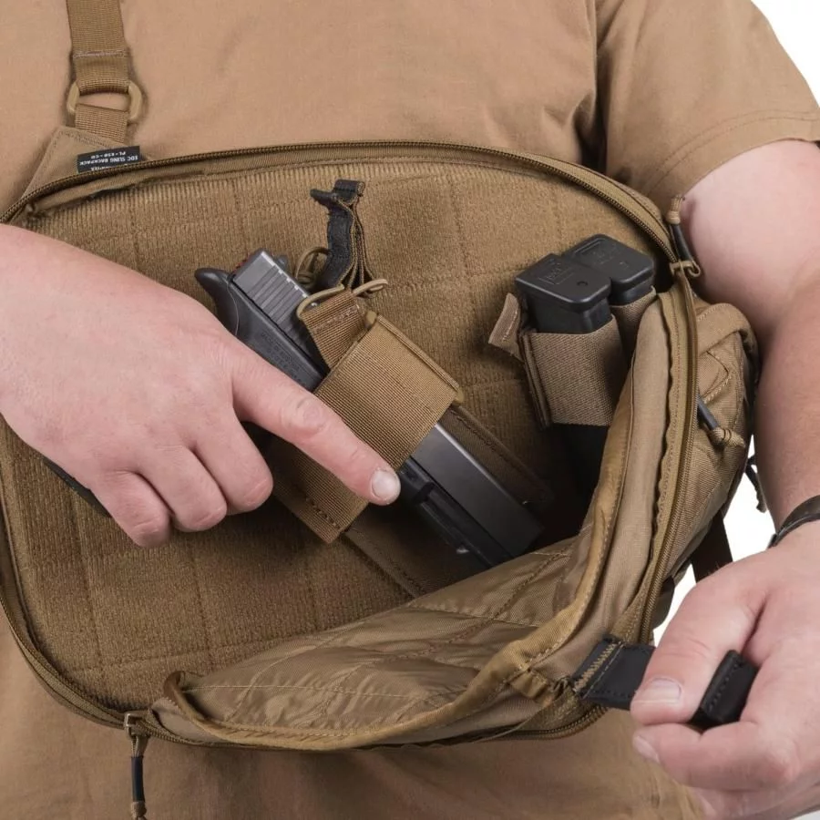 Plecak Helikon EDC Sling, cordura, shadow grey, 6.5L (PL-ESB-CD-35) HELIKON-TEX - widok 4