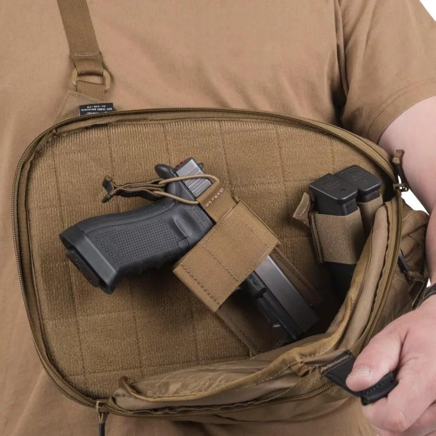 Plecak Helikon EDC Sling, cordura, shadow grey, 6.5L (PL-ESB-CD-35) HELIKON-TEX - widok 3