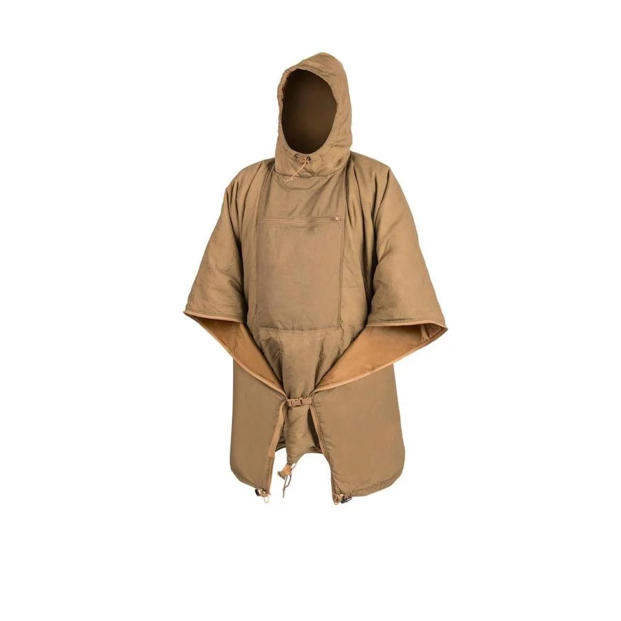Poncho pałatka peleryna Helikon SWAGMAN ROLL - Climashield Apex 67g - Coyote (PO-SMR-NL-11) HELIKON-TEX