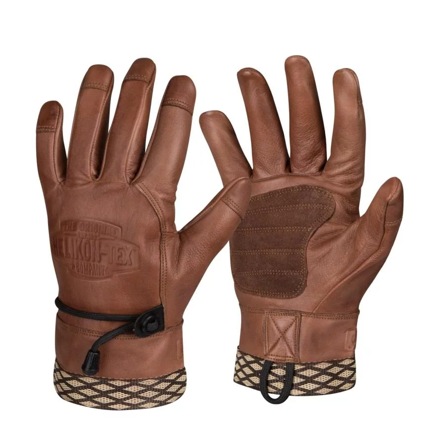 Rękawiczki Helikon Woodcrafter - brązowe (RK-WCT-LE-30) HELIKON-TEX