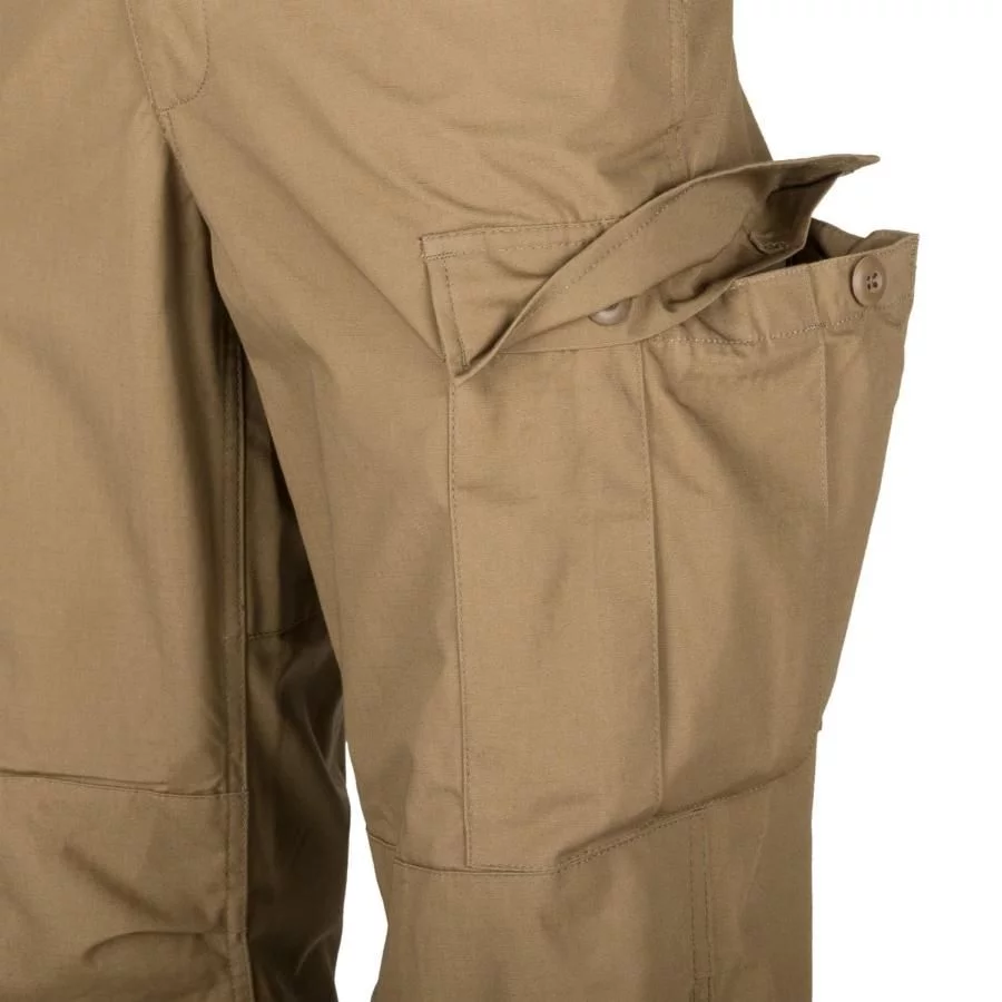 Spodnie bojówki Helikon BDU PolyCotton Ripstop Coyote (SP-BDU-PR-11) HELIKON-TEX - widok 4