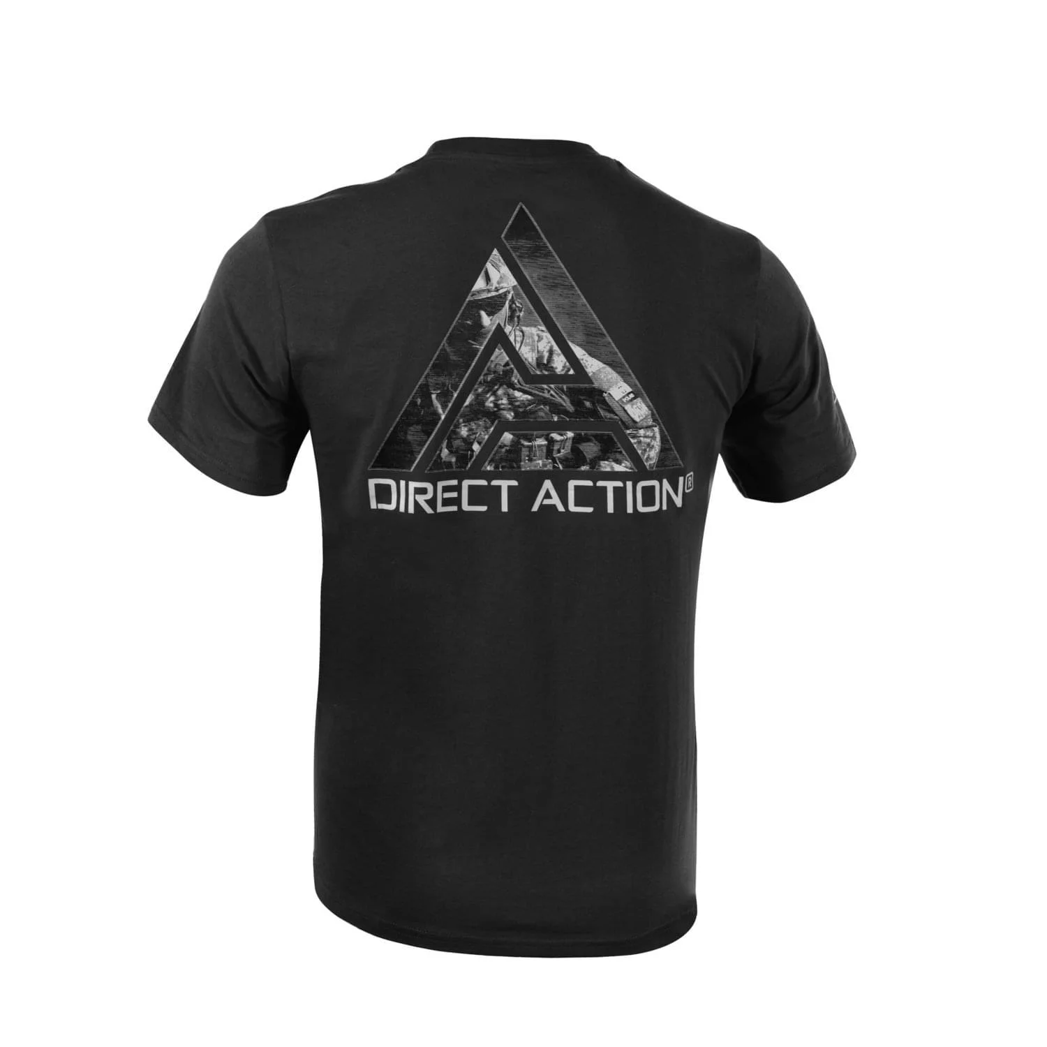 Koszulka T-Shirt Direct Action logo GO LOUD bawełna czarna (TS-LDA3-CTN-BLK) - widok 2