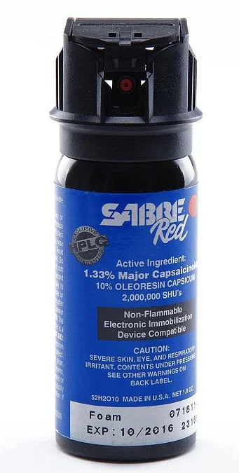 Gaz pieprzowy Sabre Red MK2 54ml piana (52H2O10-F) - widok 2