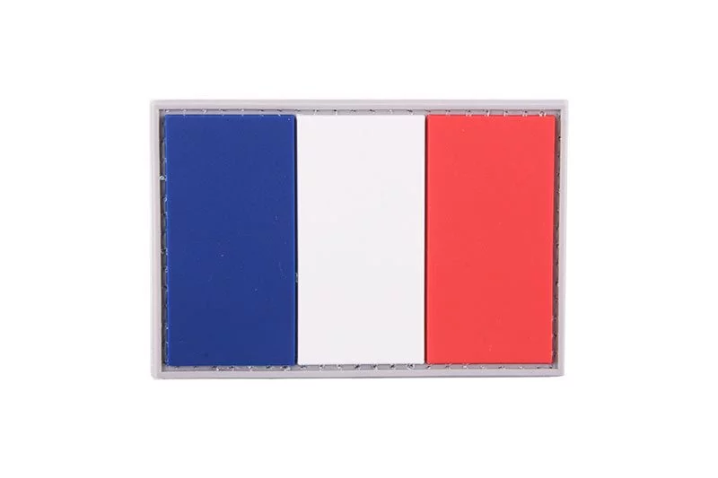 Naszywka 3D - Flaga Francji (GFT-30-019617) GFC TACTICAL