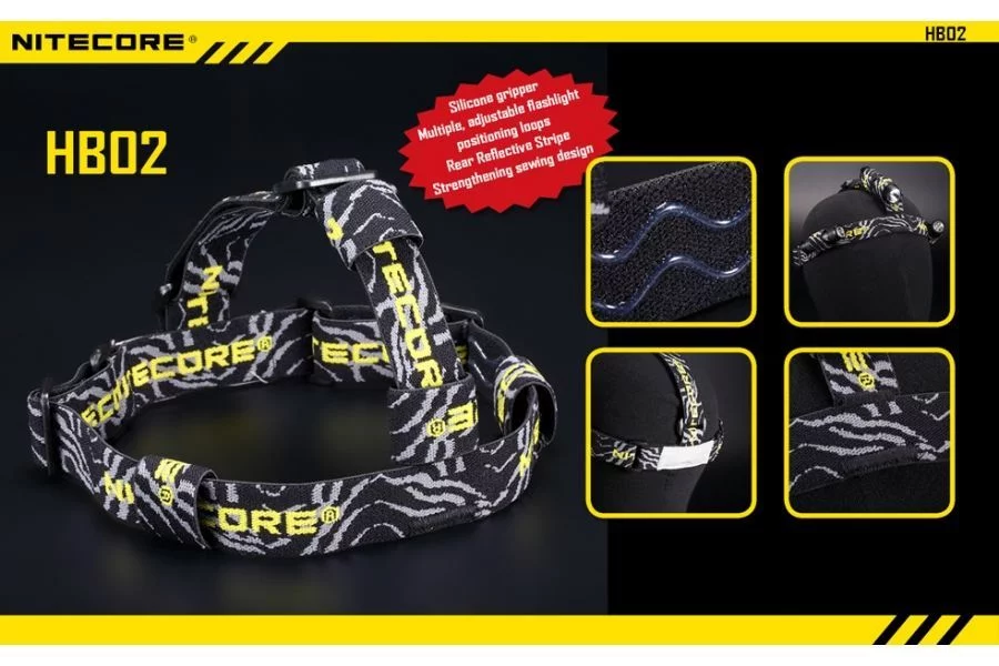 Opaska na głowę Nitecore HB02 (LAT/NITECORE HB02) - widok 4