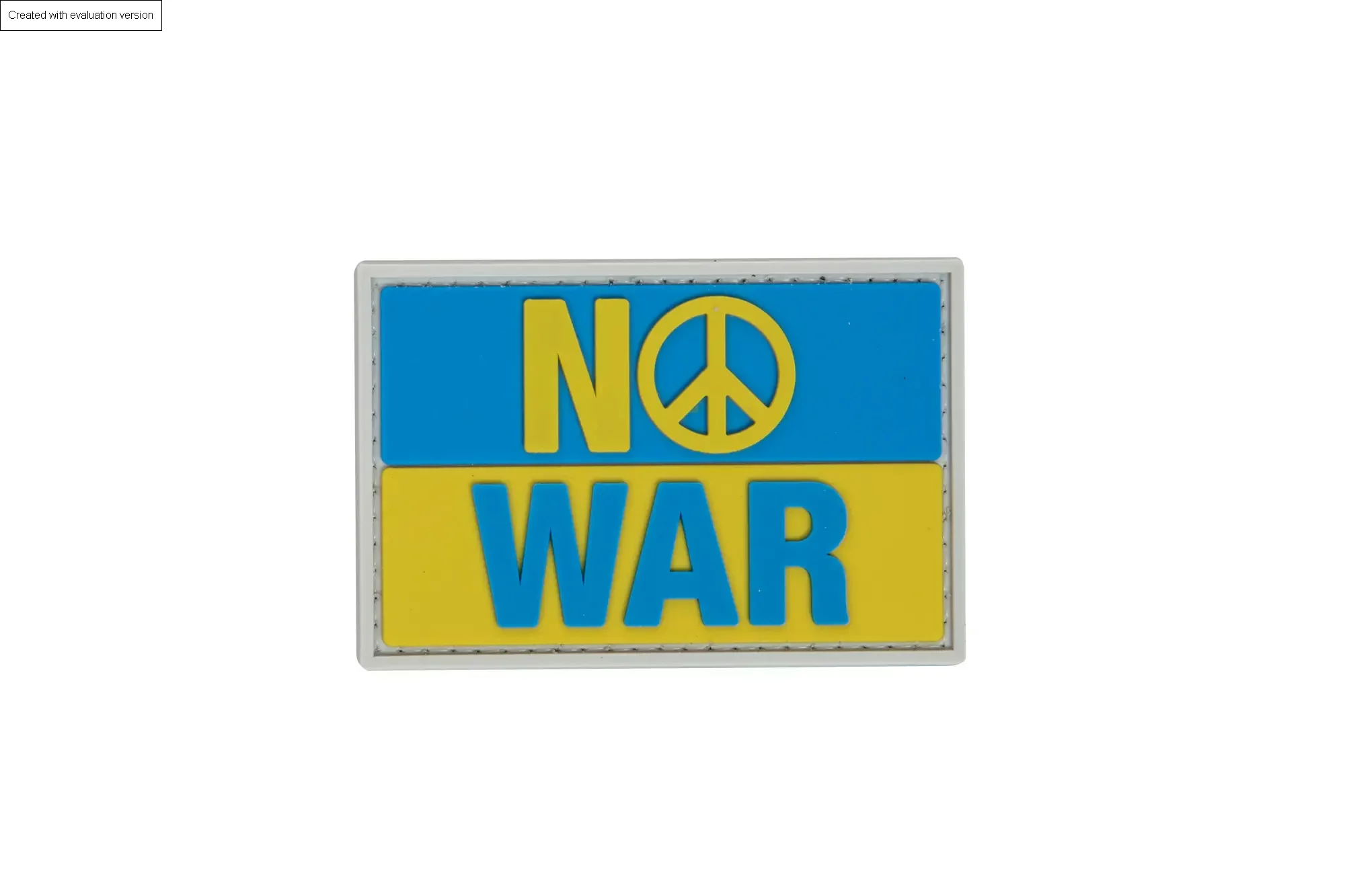 Naszywka NO WAR UA (GFT-30-034891) GFC TACTICAL