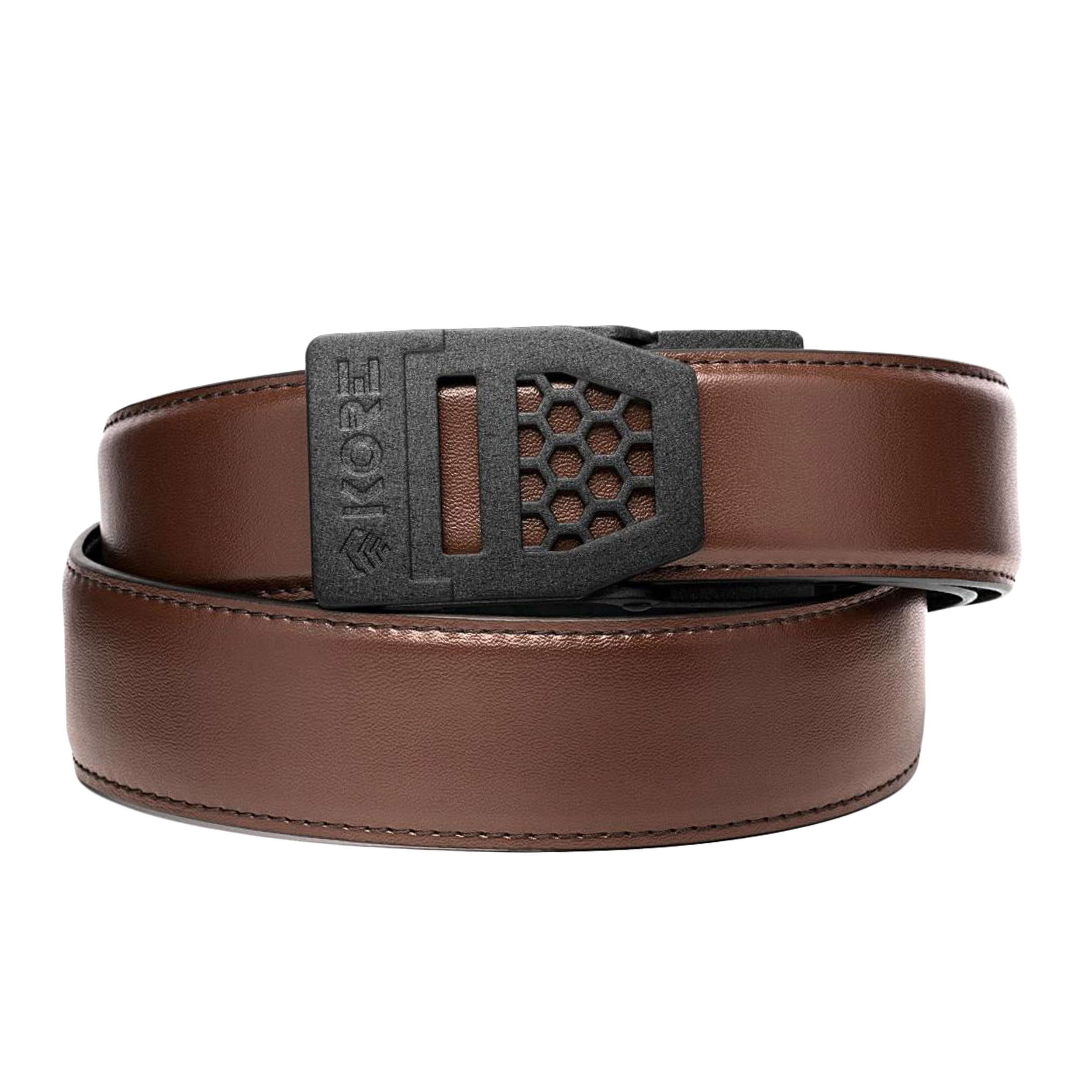 Pas strzelecki Kore Essentials Leather Gun Belt X6 brązowy (X6B-GUNBRN)