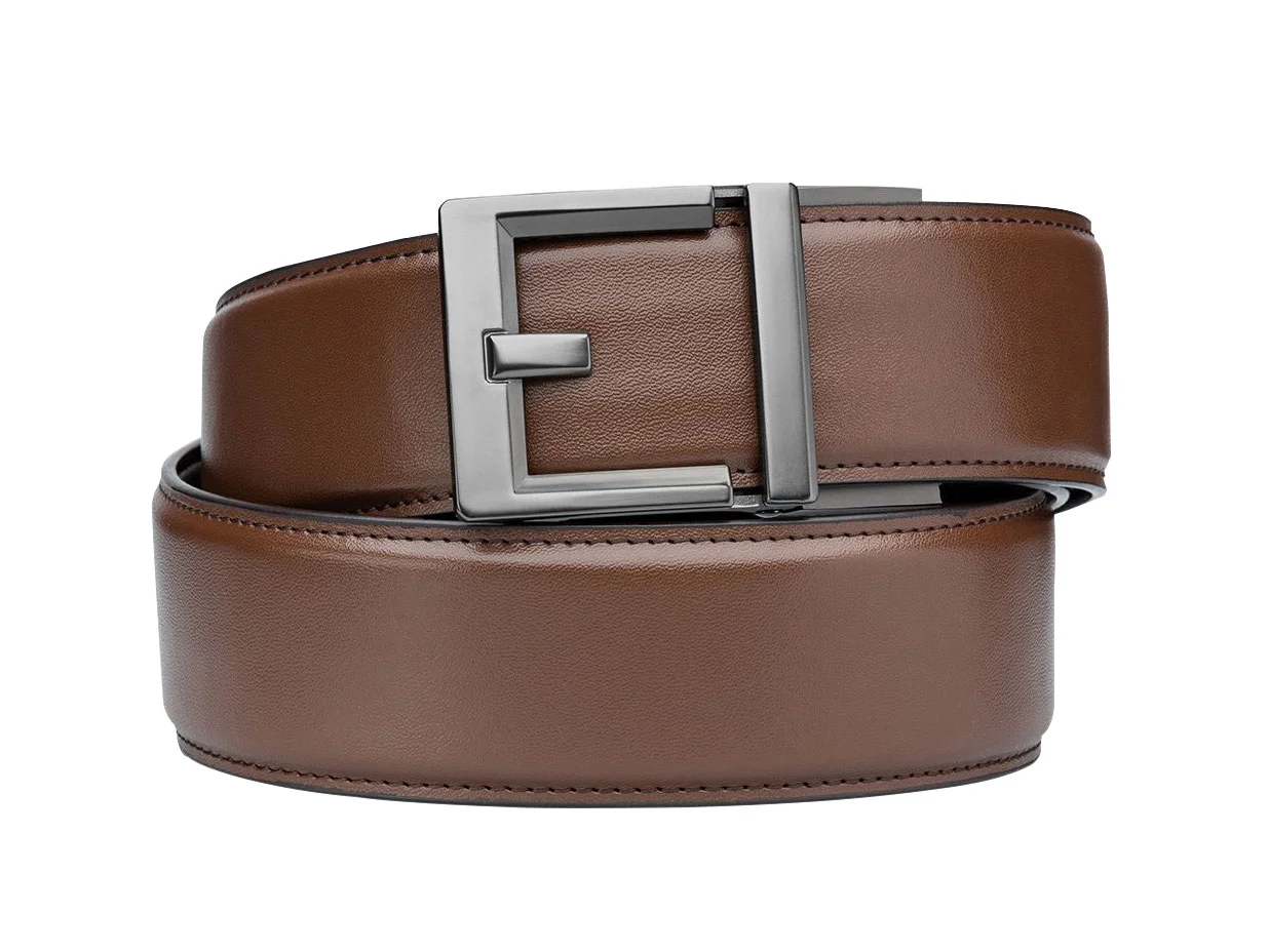 Pasek do spodni Kore Essentials Leather Garrison Gun Belt G2 brązowy (G2GGUNBRN)