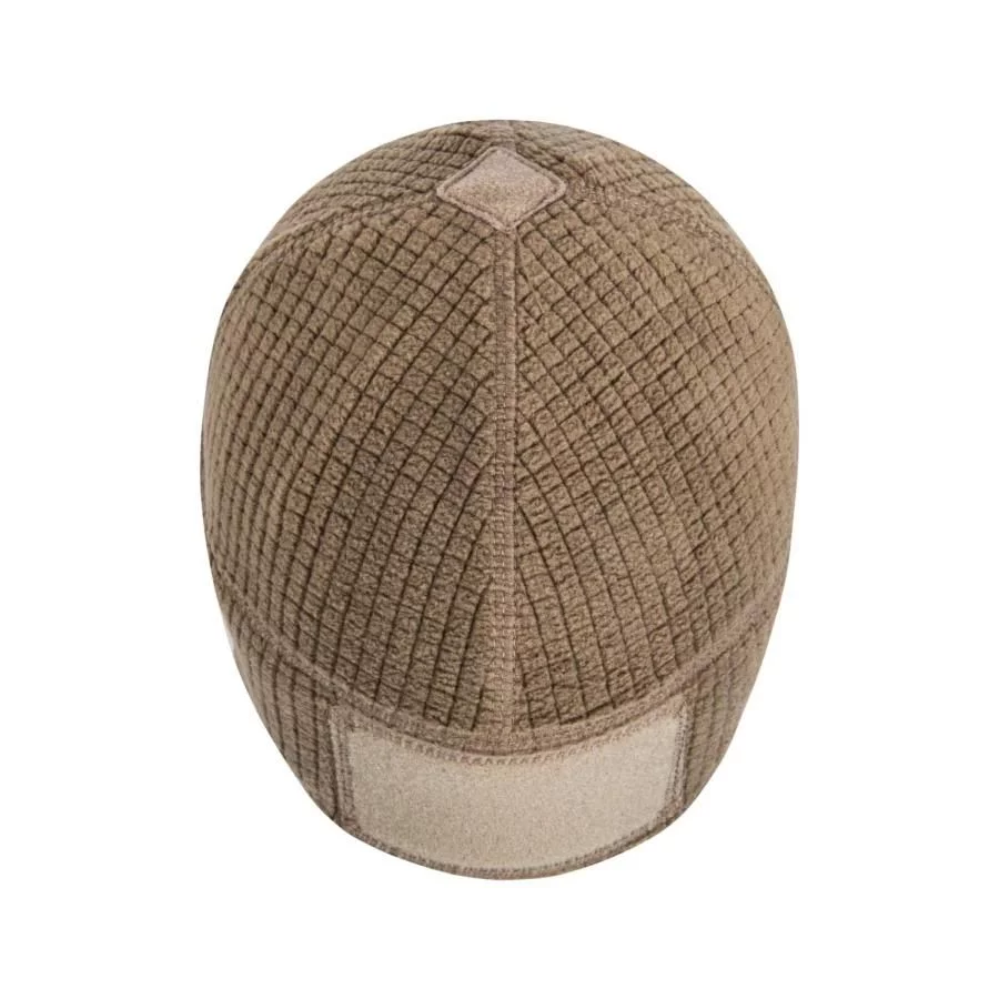 Czapka Helikon RANGE Beanie Cap - Grid Fleece - Coyote (CZ-RBN-FG-11) - widok 2