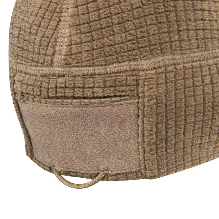 Czapka Helikon RANGE Beanie Cap - Grid Fleece - Coyote (CZ-RBN-FG-11) - widok 4