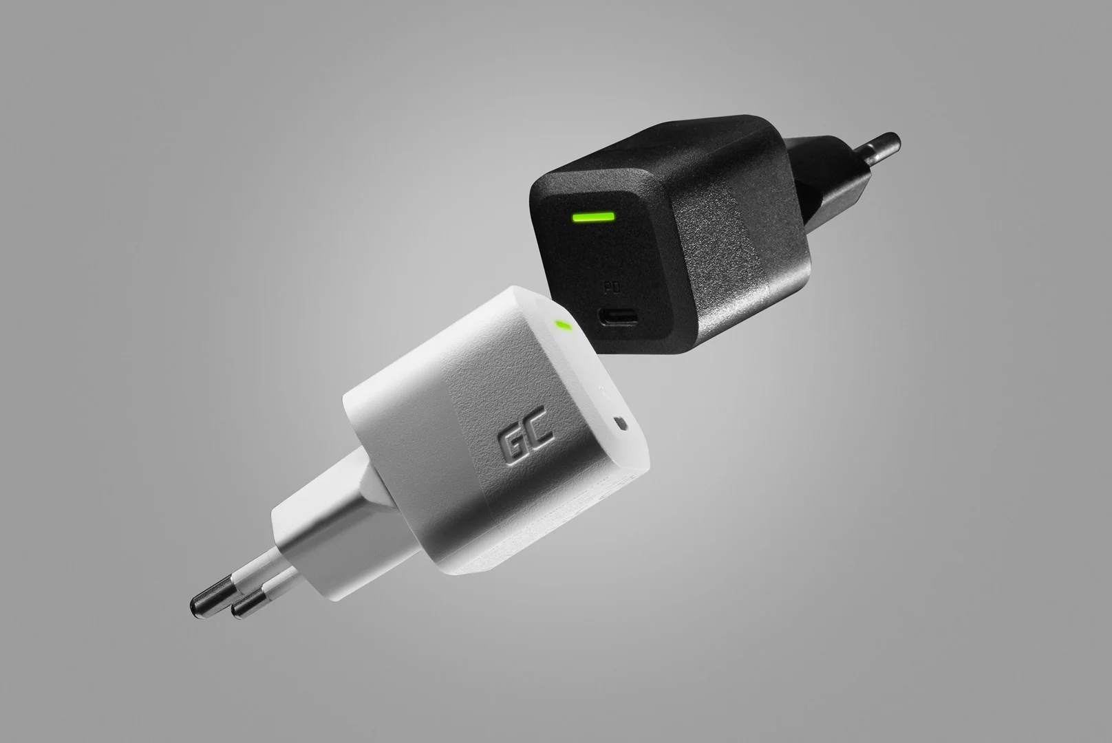 GREEN CELL ŁADOWARKA USB-C GAN GC POWERGAN 33W PD 3.0 QC 3.0 USB-C CZARNA - widok 7