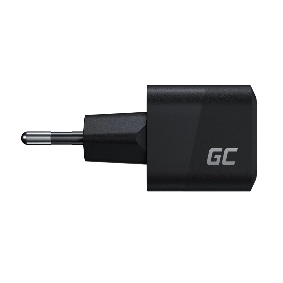 GREEN CELL ŁADOWARKA USB-C GAN GC POWERGAN 33W PD 3.0 QC 3.0 USB-C CZARNA - widok 4