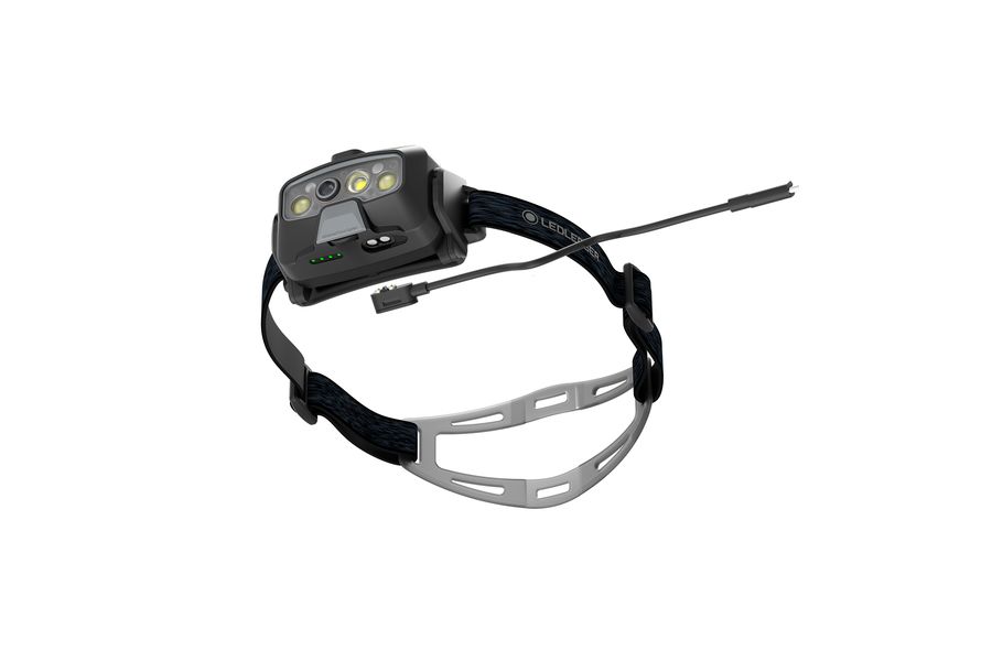 Latarka czołowa Ledlenser HF8R Core czarna (502801) - widok 2