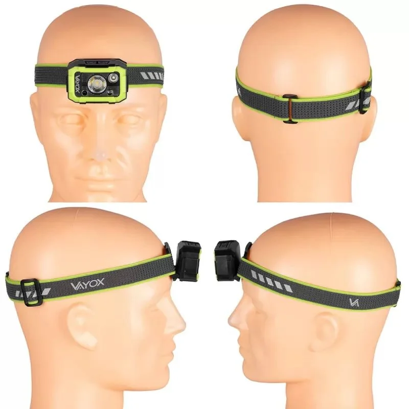 Latarka czołowa Vayox Aku VA0187 750 lm Pro Series - widok 5