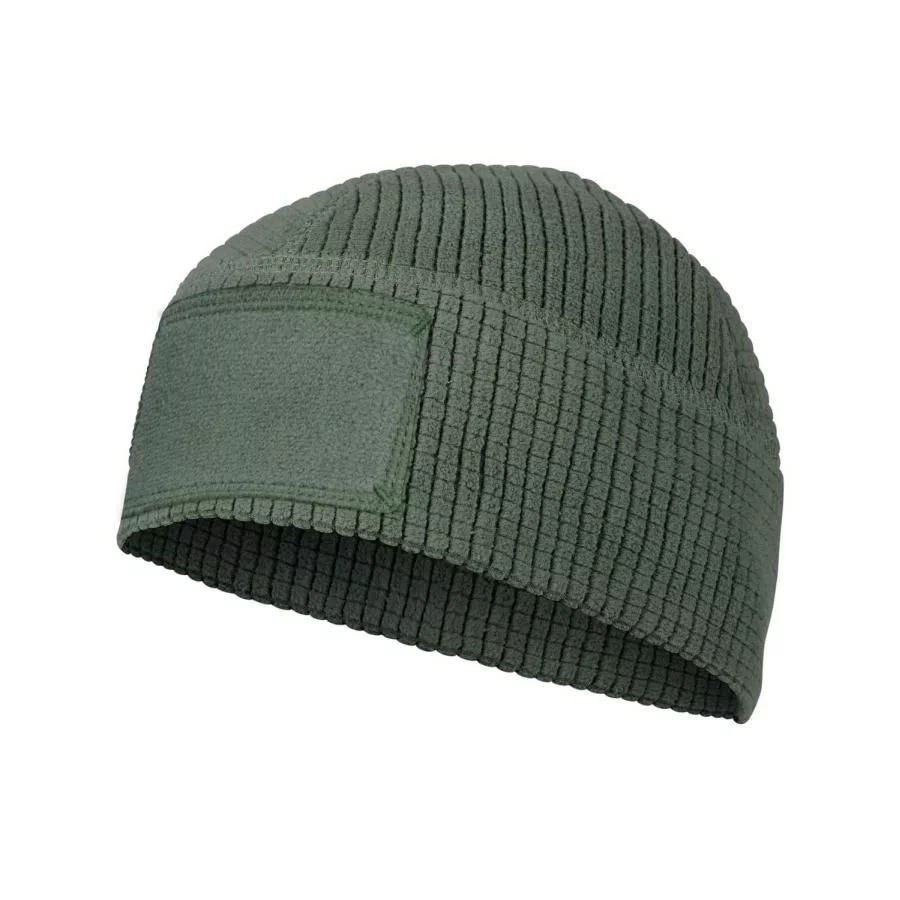 Czapka Helikon RANGE Beanie Cap - Grid Fleece - Olive Green - L/XL (CZ-RBN-FG-02-B05)