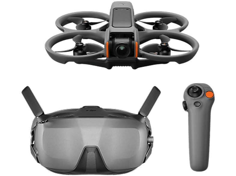 Dron DJI Avata 2 Fly Smart Combo (jeden akumulator) Czarny