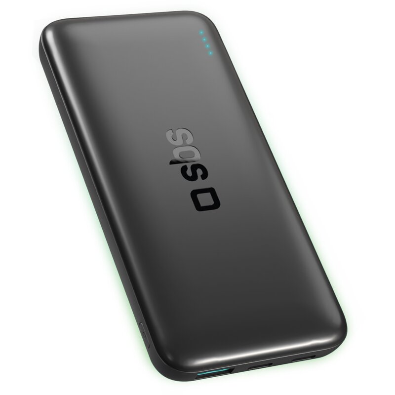 Powerbank SBS 10000 mAh LIFEPO4 10W Czarny