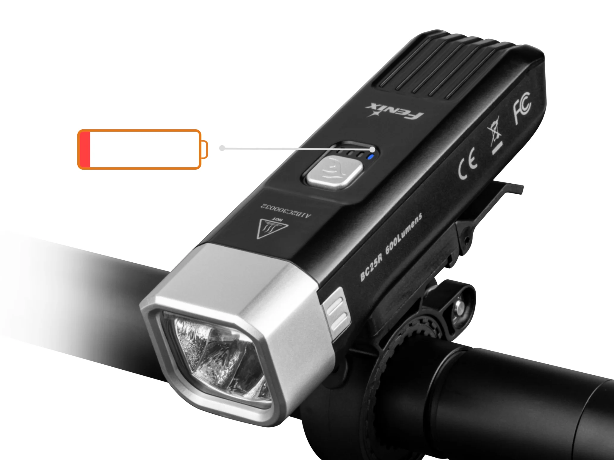 Latarka rowerowa Fenix BC25R (BC25R) - widok 6