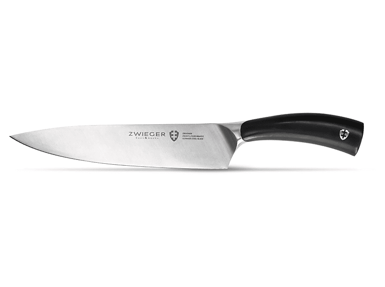 Nóż szefa ZWIEGER Szefa Obsidian 20 cm Czarno-srebrny