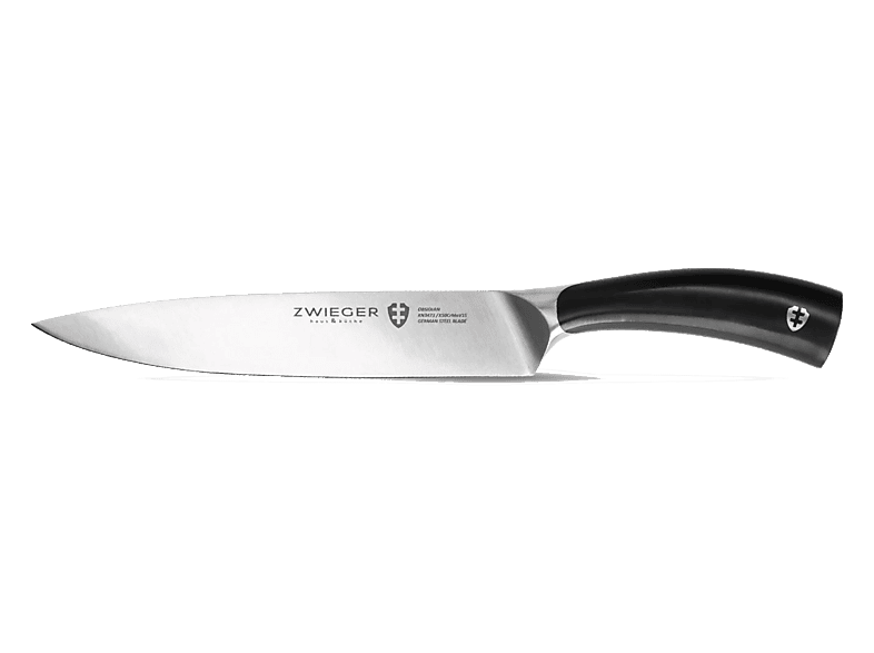 Nóż do plastrowania ZWIEGER Do Obsidian 20 cm Czarno-srebrny