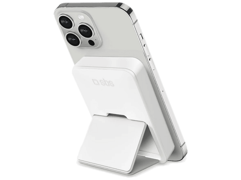 Powerbank SBS 5000mAh 1x USB-C USB-A MagSafe TEBB5000MAGSTANDW Biały