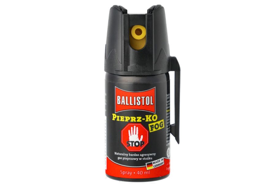 Gaz pieprzowy Klever KO Defenol Fog (stożek) 40 ml (24449 / 24450-PL)