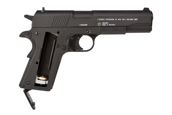 Pistolet wiatrówka COLT 1911 4,5 mm Diabolo gwint 8-strzał. CO2 (417.00.00)