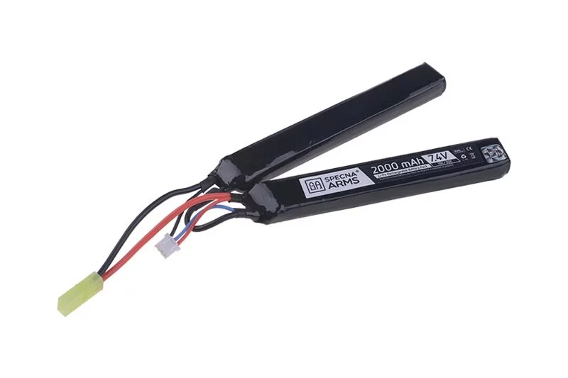 Akumulator LiPo 7,4V 2000mAh 15/30C - 2 modułowy (SPE-06-022020) SPECNA ARMS