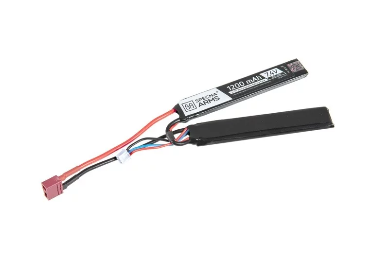 Akumulator LiPo 7,4V 1200mAh 15/30C - 2 modułowy - T-Connect (Deans) (SPE-06-024605) SPECNA ARMS